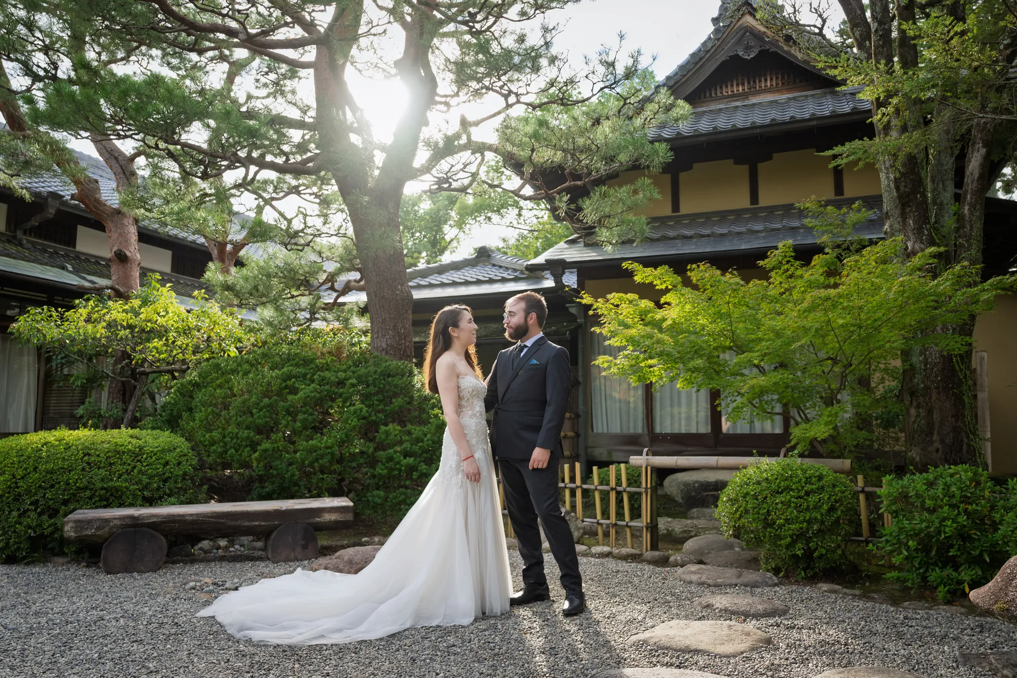 Photo from the wedding day / photo du jour du mariage