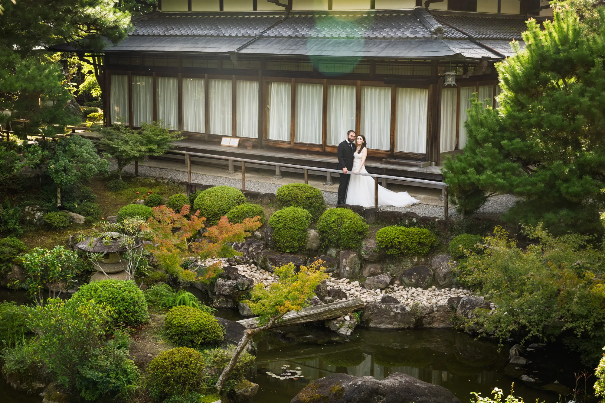 Photo from the wedding day / photo du jour du mariage