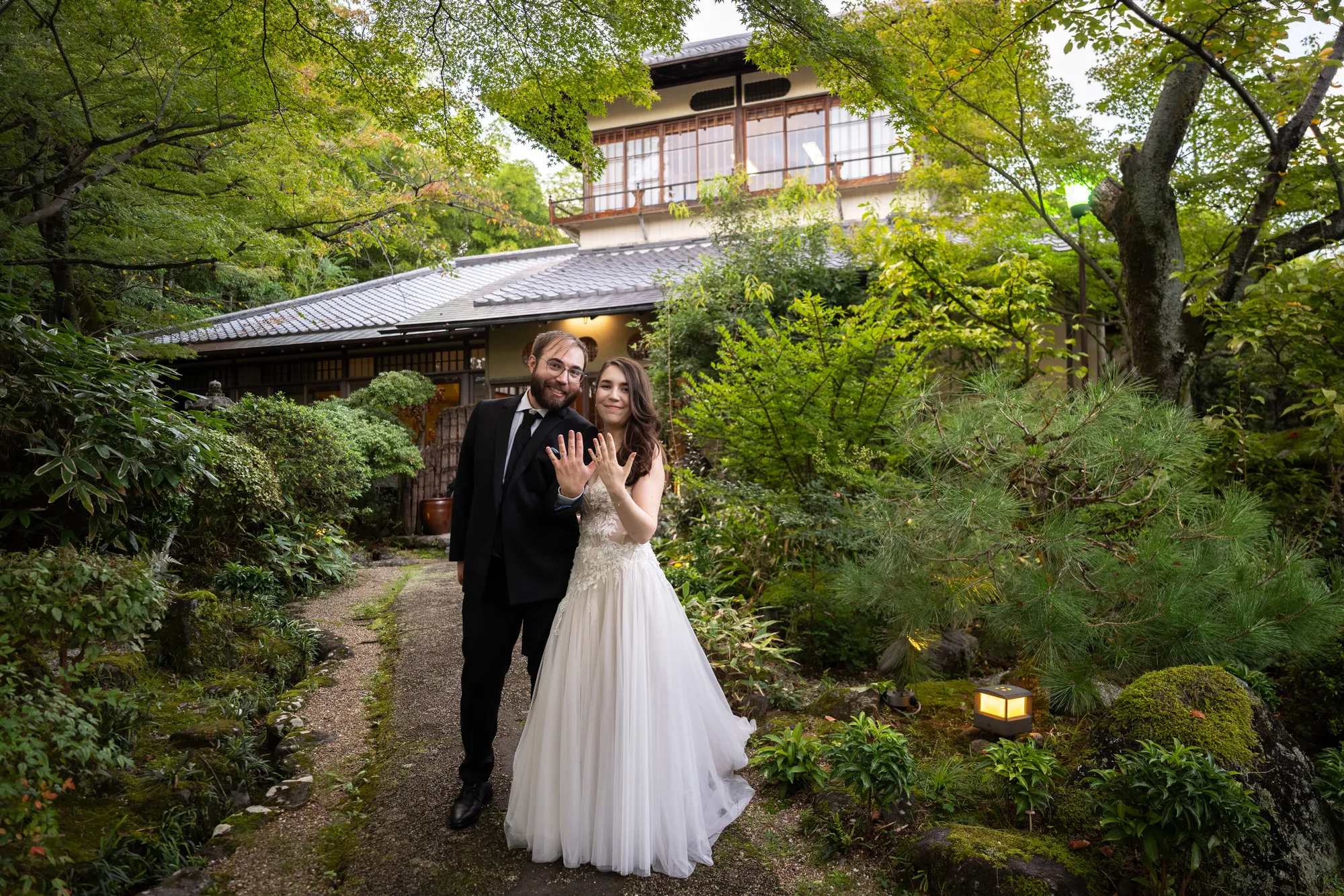 Photo from the wedding day / photo du jour du mariage