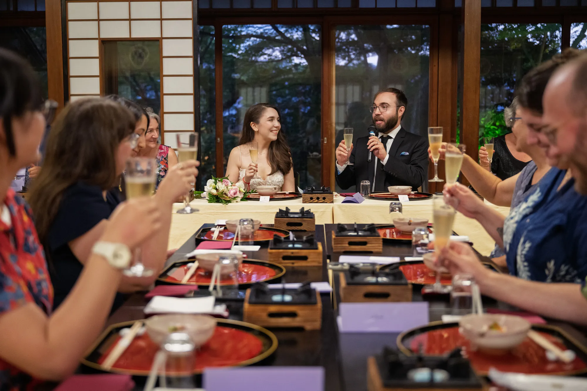 Photo from the wedding day / photo du jour du mariage