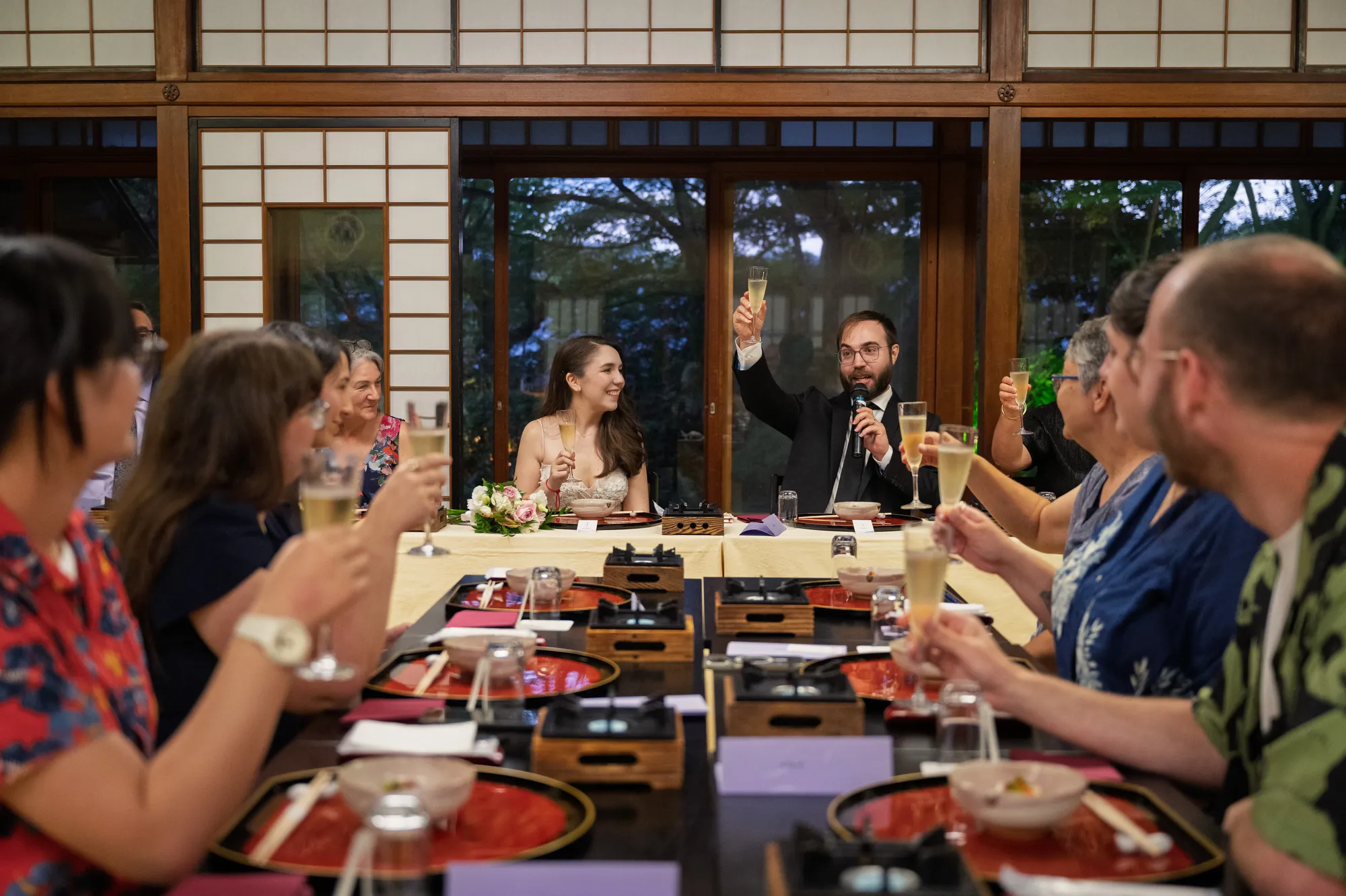 Photo from the wedding day / photo du jour du mariage