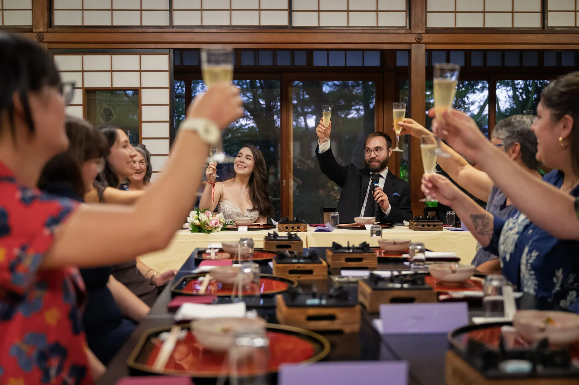 Photo from the wedding day / photo du jour du mariage