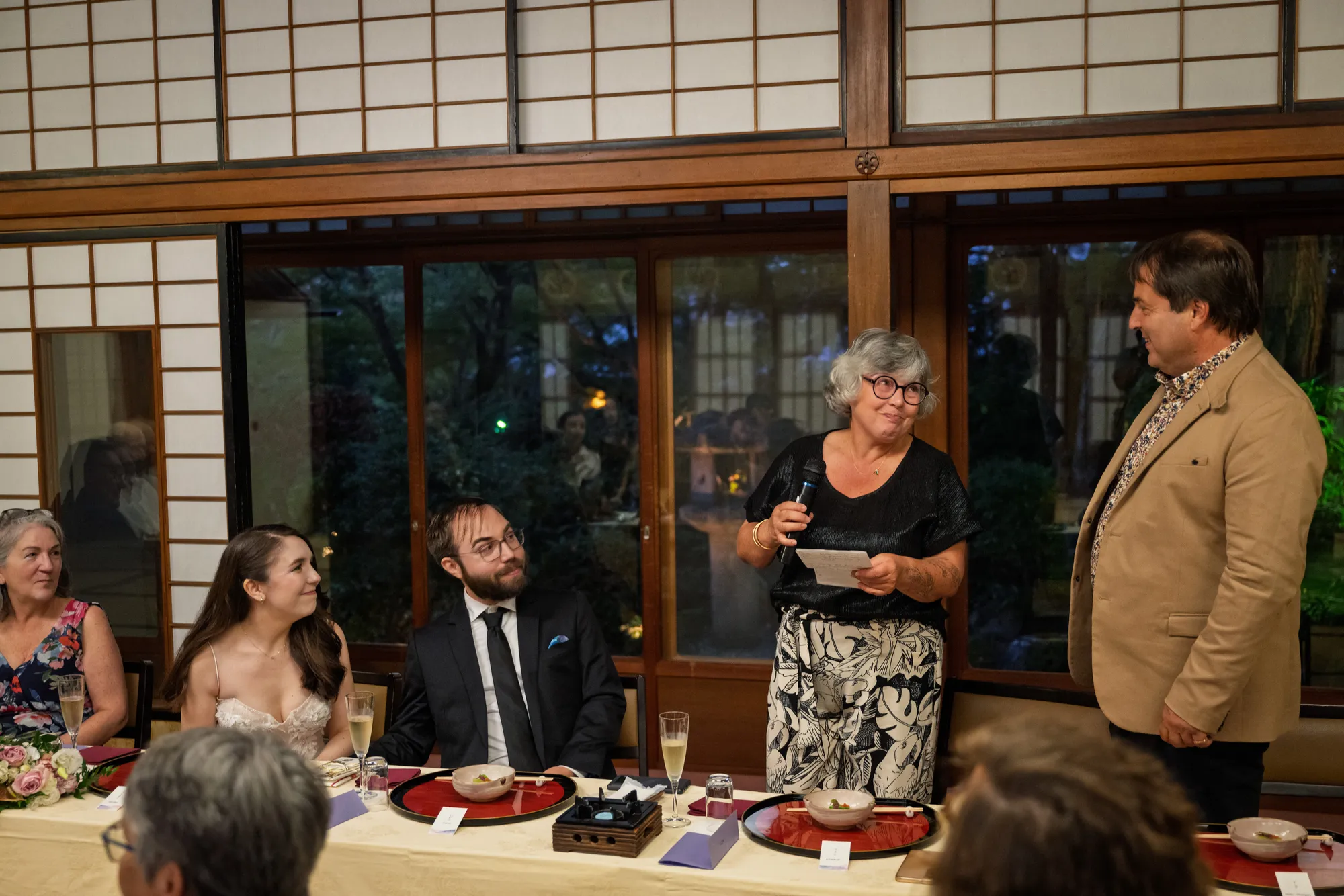 Photo from the wedding day / photo du jour du mariage