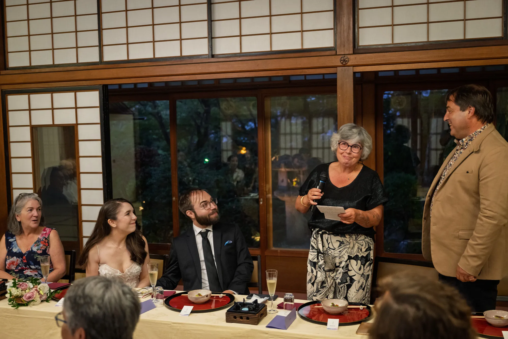 Photo from the wedding day / photo du jour du mariage