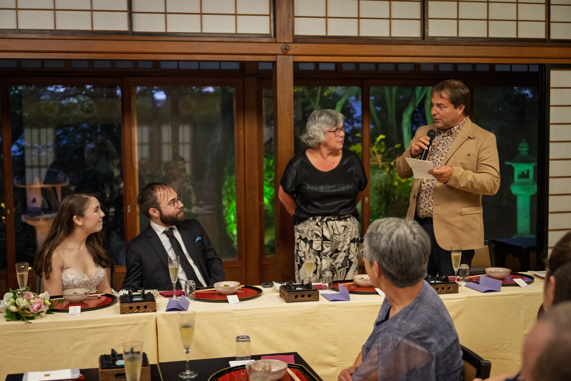 Photo from the wedding day / photo du jour du mariage