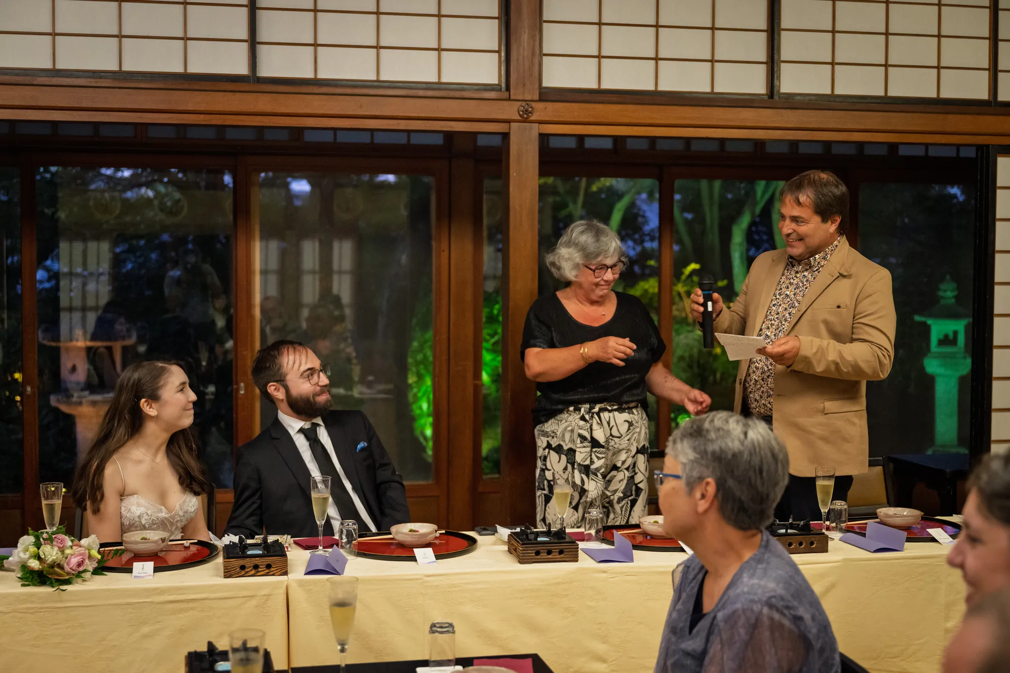 Photo from the wedding day / photo du jour du mariage