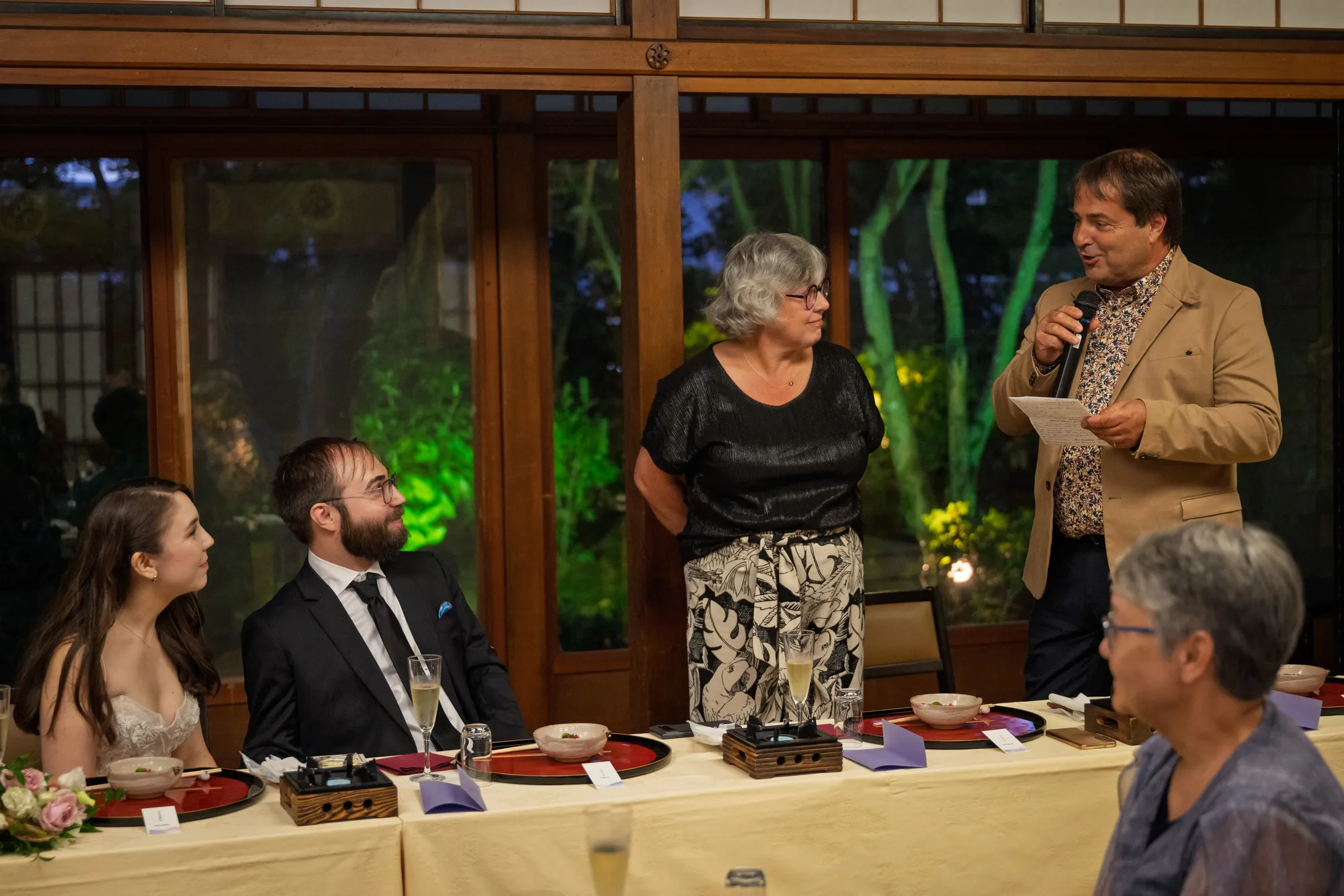 Photo from the wedding day / photo du jour du mariage