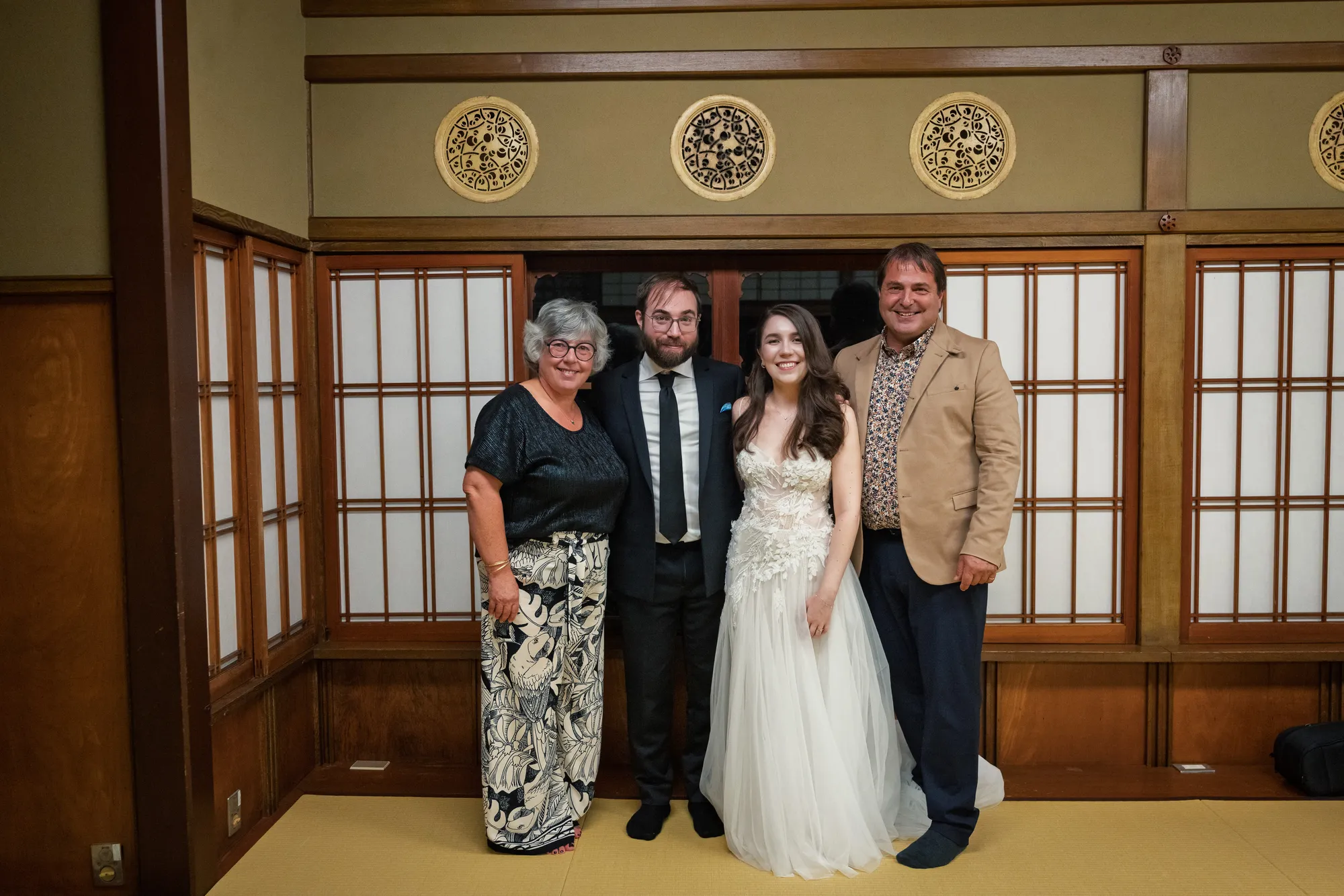 Photo from the wedding day / photo du jour du mariage