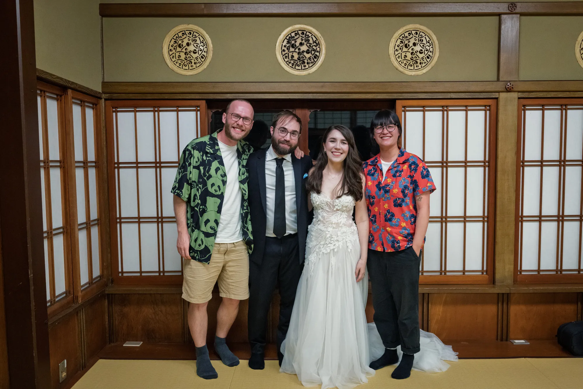 Photo from the wedding day / photo du jour du mariage