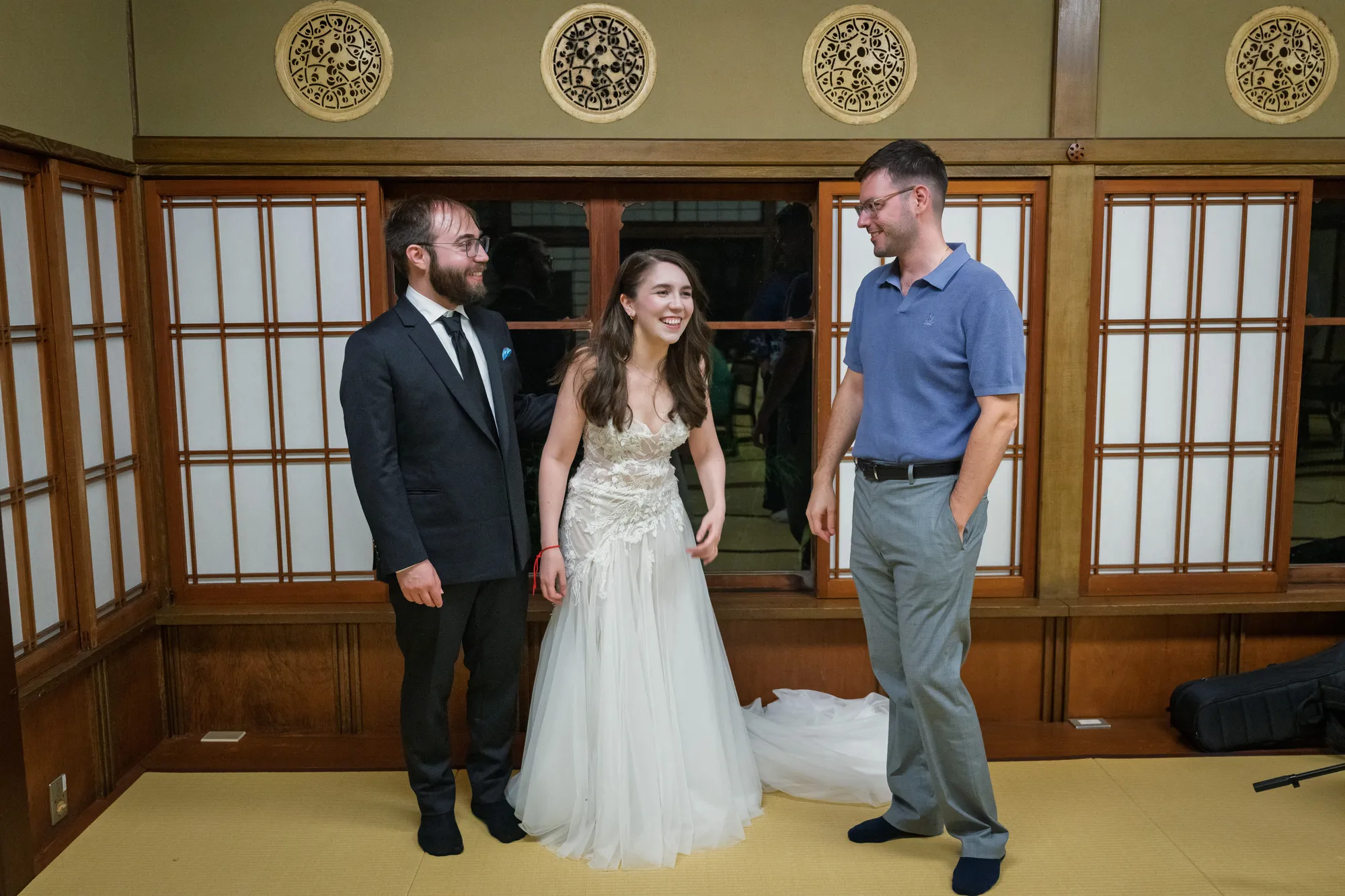 Photo from the wedding day / photo du jour du mariage